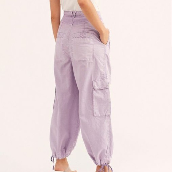 Free People Fly Away Parachute cargo Pants - Picture 2 of 14